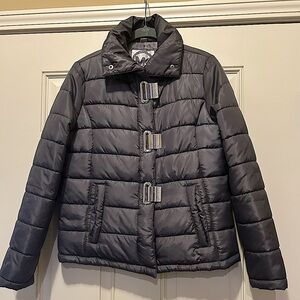 Michael Kors Grey Puffer Jacket